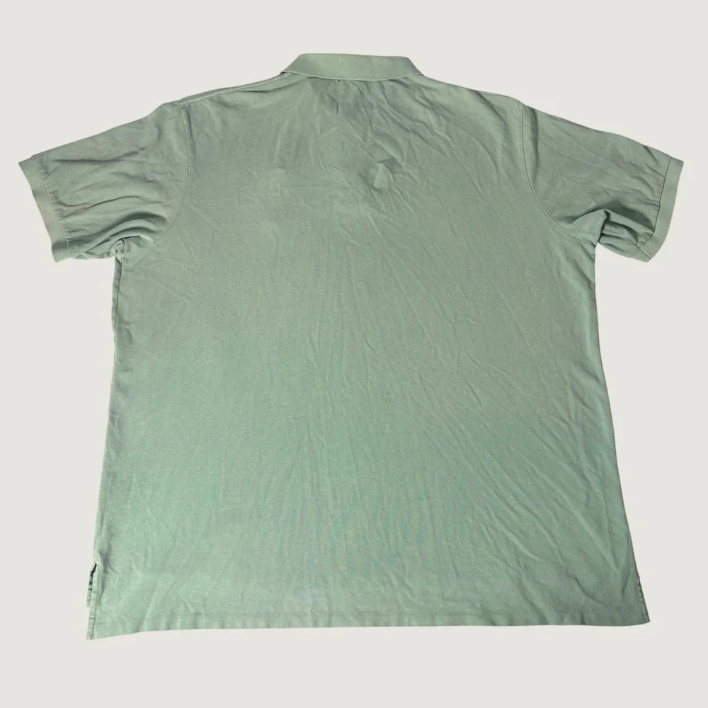 Polo Ralph Lauren Big Pony Polo Shirt Mens 4XLT Tall Mint Green Cotton Pique